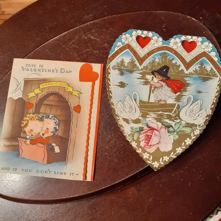 Valentines Day Cards, Set Of 2