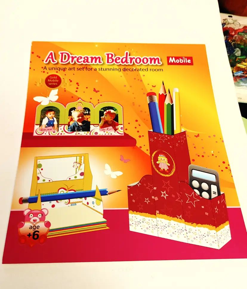 Unique Art Kit- A Dream Bedroom. A unique art set for a stunning decorated room.