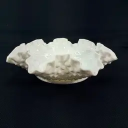 Fenton Hobnail Milk Glass Bowl
