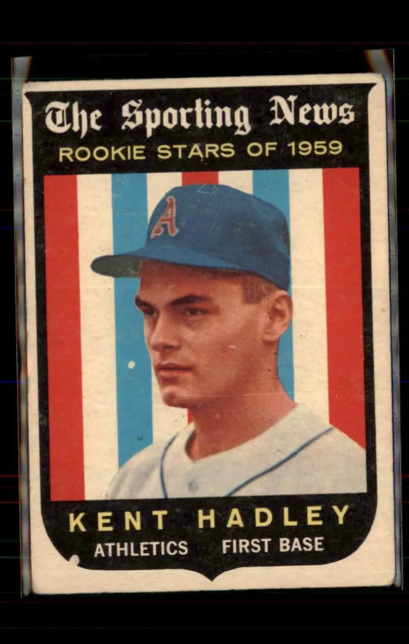 1959 Topps #127 Kent Hadley - (pk4) - Kansas City Athletics