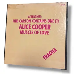 Alice Cooper Muscle Of Love Reel To Reel Tape 7 1/2 IPS R2R Music 1970s VTG