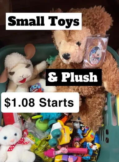 Small Toys & Plush &1.08 Starts 🧸🪀🪁