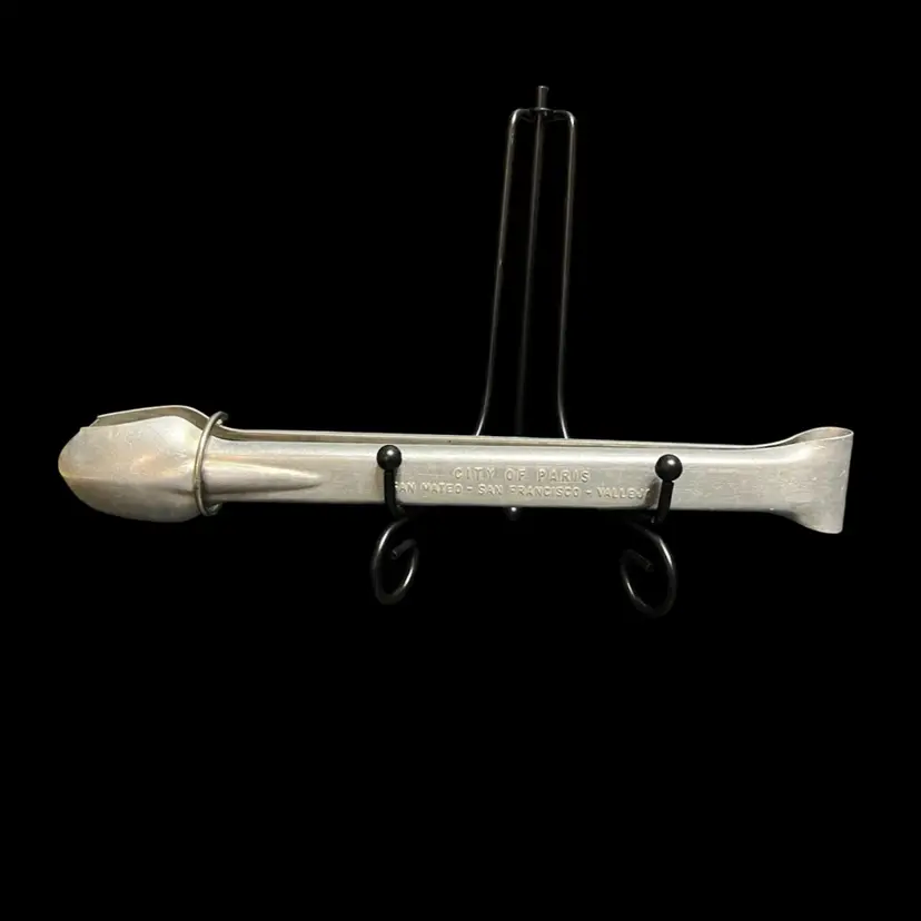 MARKDOWN! Verdier Cellars Aluminum Tongs ~8.75” x 1.25” x 1.25”