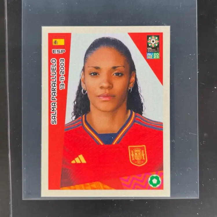 Salma Paralleulo 2023 Panini Women’s World Cup Sticker Spain Soccer Card