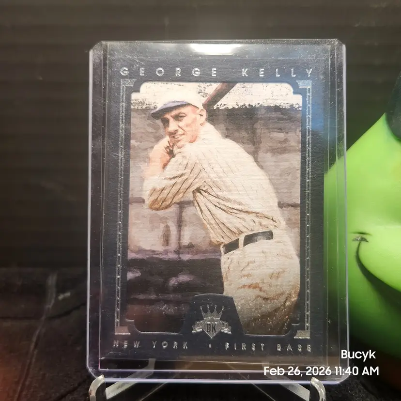 2018 Diamond Kings Blue Frame - George Kelly San Francisco Giants 55/99