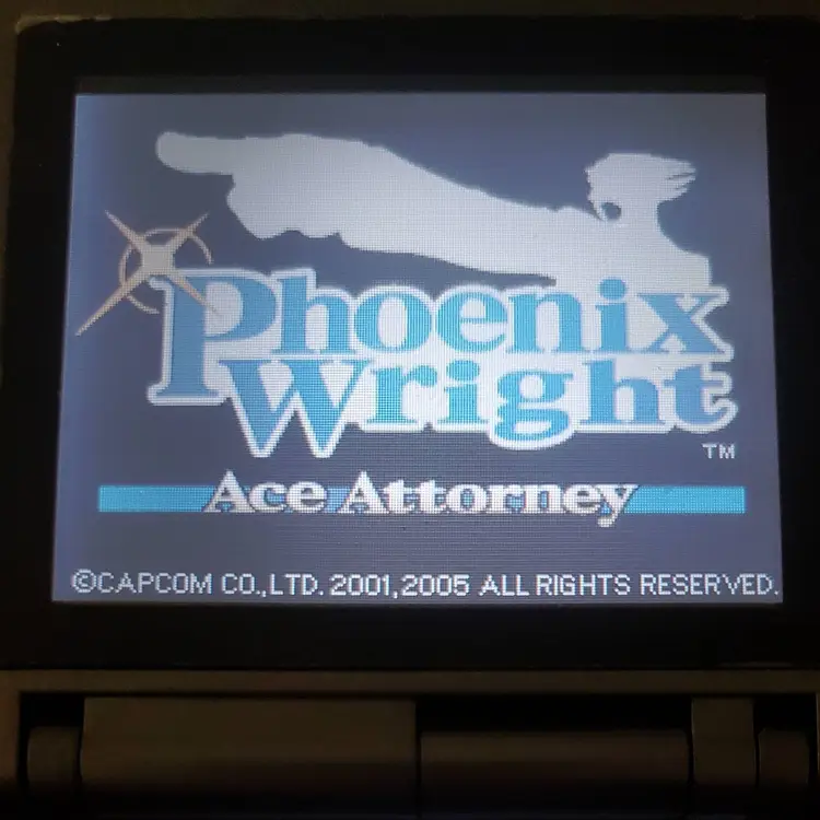 Phoenix Wright Ace Attorney Video Game Cartridge Nintendo DS