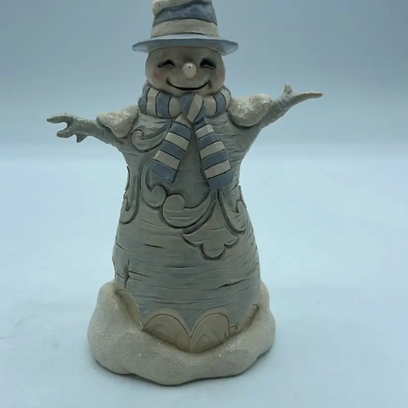 Jim Shore Forest Flurries Snowman 5,5”