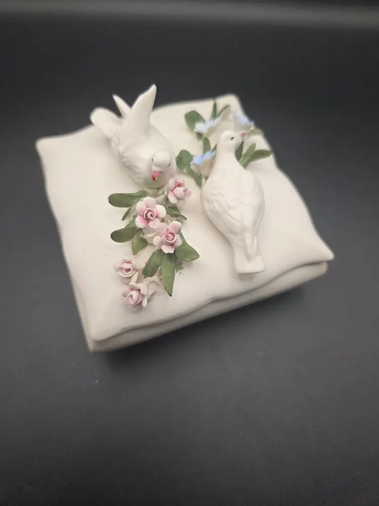 Capademonte Italy Trinket Box As Is