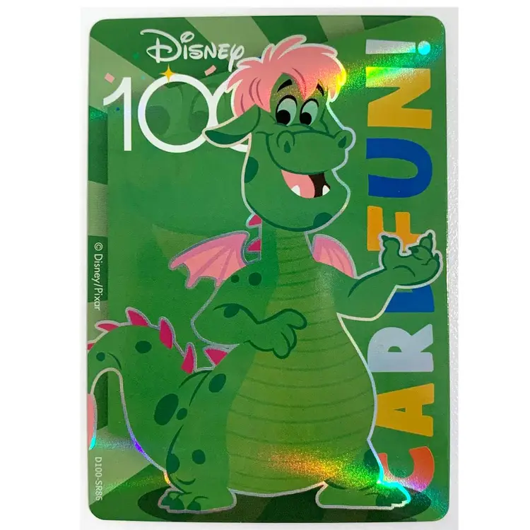 Pete’s Dragon Elliott Disney 100 Years Of Wonder Card.fun Joyful Base