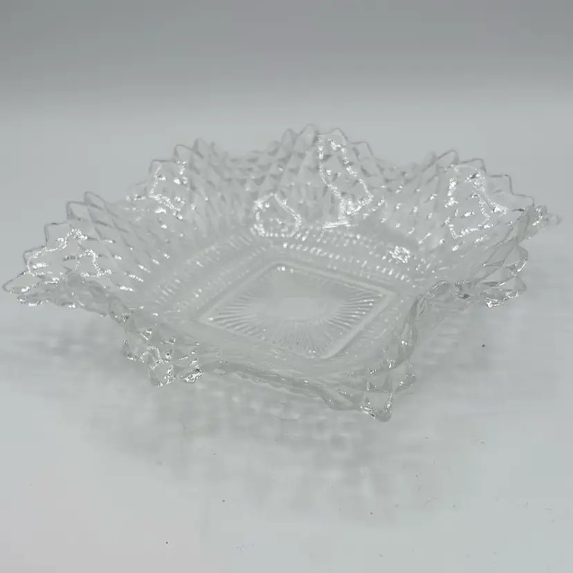 Beautiful Clear Glass Dish