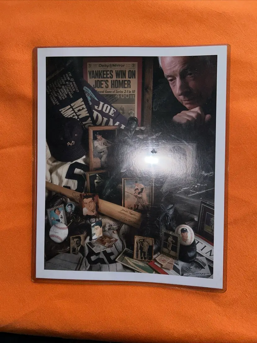 Joe DiMaggio Limited Edition LITHOGRAPH by David M Spindel Authentic 208/5,000 COA