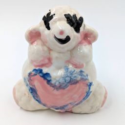 Halloween Creepy Lamb Figure Weirdo
