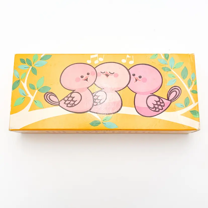 Avon Tweetsters Children's Soap Set Pink Birds Original Box B25