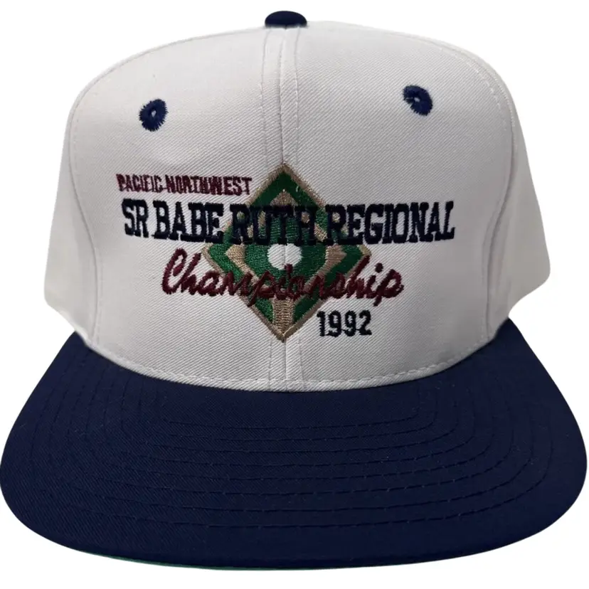 Vintage 1992 Pacific Northwest Babe Ruth Regional Championship Snapback