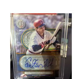 Carlton Fisk Auto /75