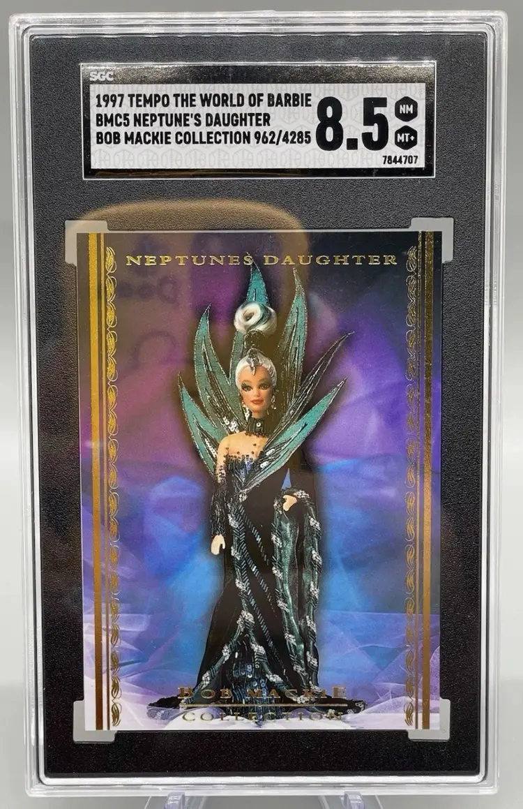 1997 Tempo Barbie Bob Mackie Collection #BMC5 Card SGC 962/4285 NM MT+ SP (CARD)