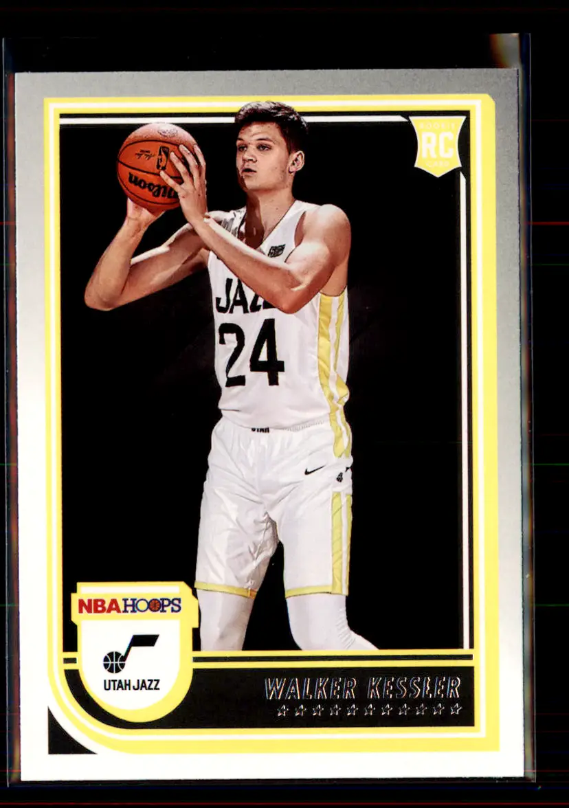 Walker Kessler 2022-23 Panini Hoops #252 - (2) - Utah Jazz