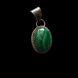 Malachite Sterling Pendant
