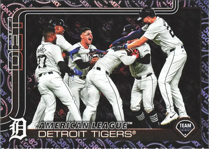Detroit Tigers - 2025 Topps 582 Montgomery Club Foil - Pick Your Card