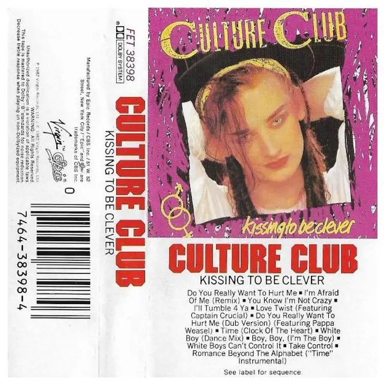 Kissing to Be Clever
Culture Club  Format: Audio CassettE