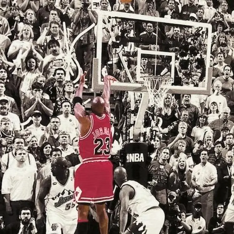 Michael Jordan - The SHOT - Artwork