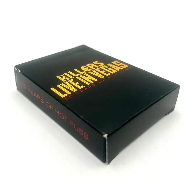 The Killers VIP Live In Vegas Playing Cards Hot Fuss 20th Vegas Caesars Palace