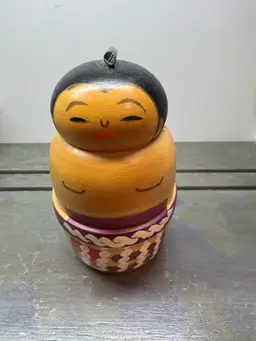 Sumo Wrestler Kokeshi