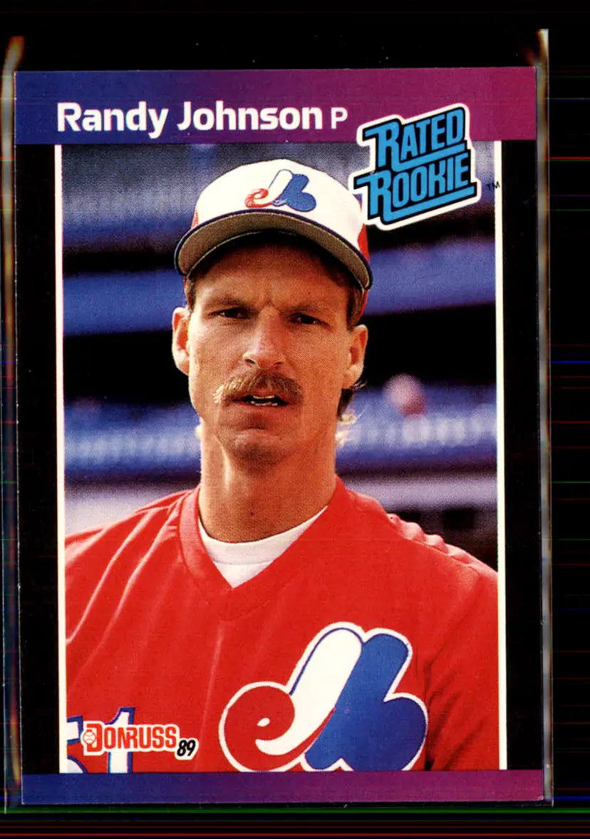 Randy Johnson 1989 Donruss #42 - Montreal Expos - (146-188)
