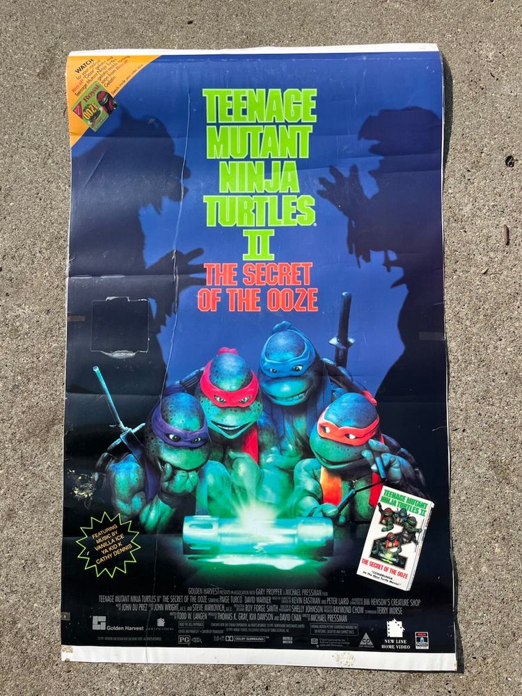 Tmnt 2 Movie Poster