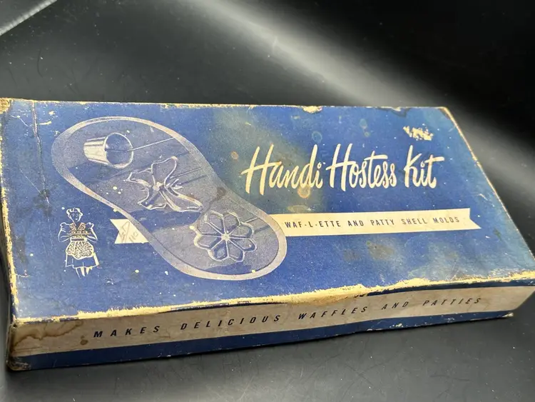 Vintage Bonley Products Handi Hostess Kit Waflette and Patty Shell Maker Recipes