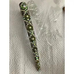Curved Rhinestone Hair Clip