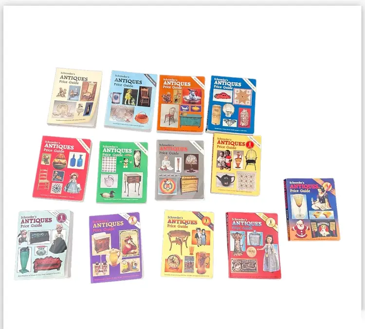 Lot 13 Schroeder’s Price Guide Value Of Antiques & Collectibles 1983 To 1995