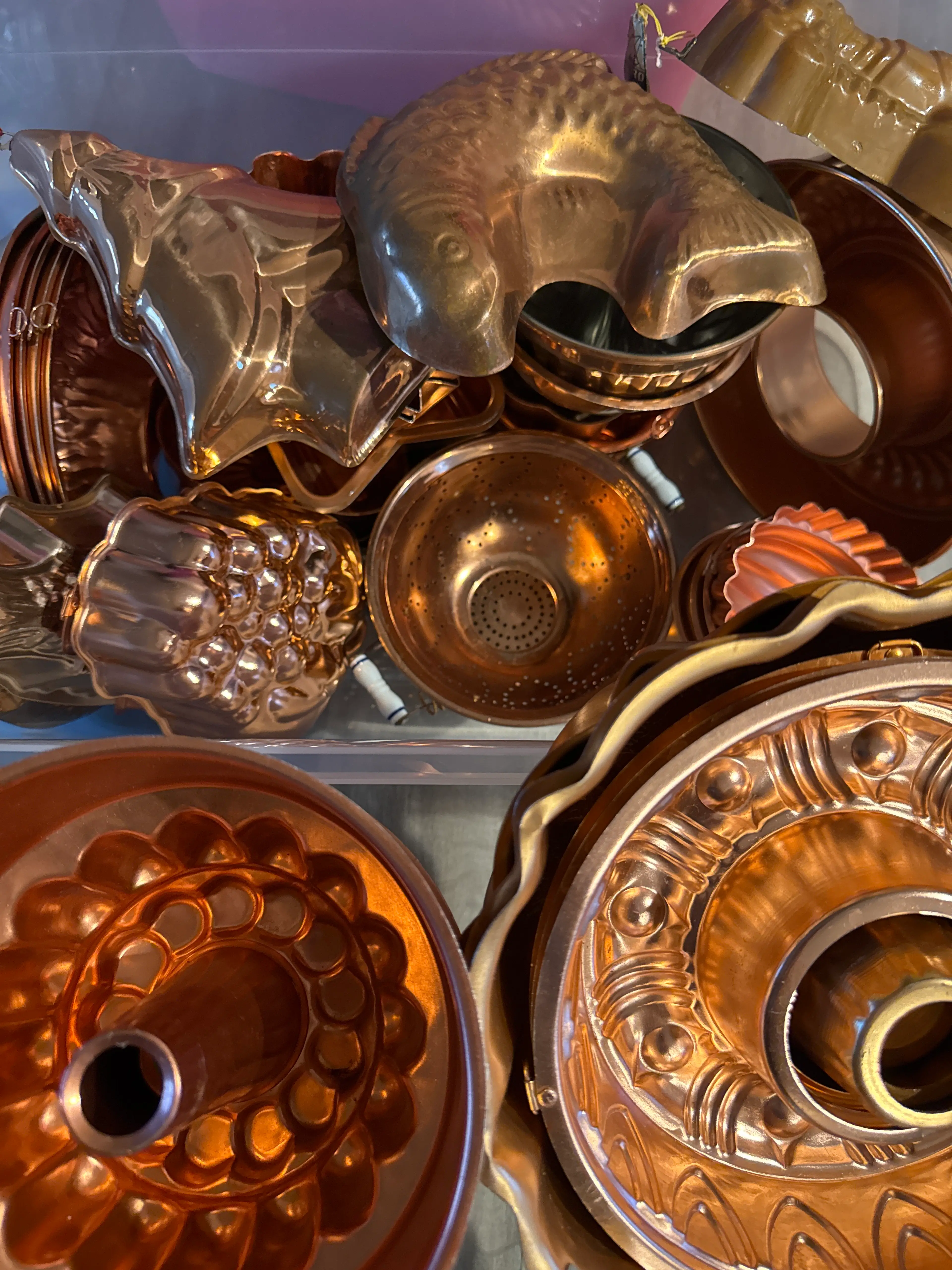Vintage Copper Molds! $5 Starts! 