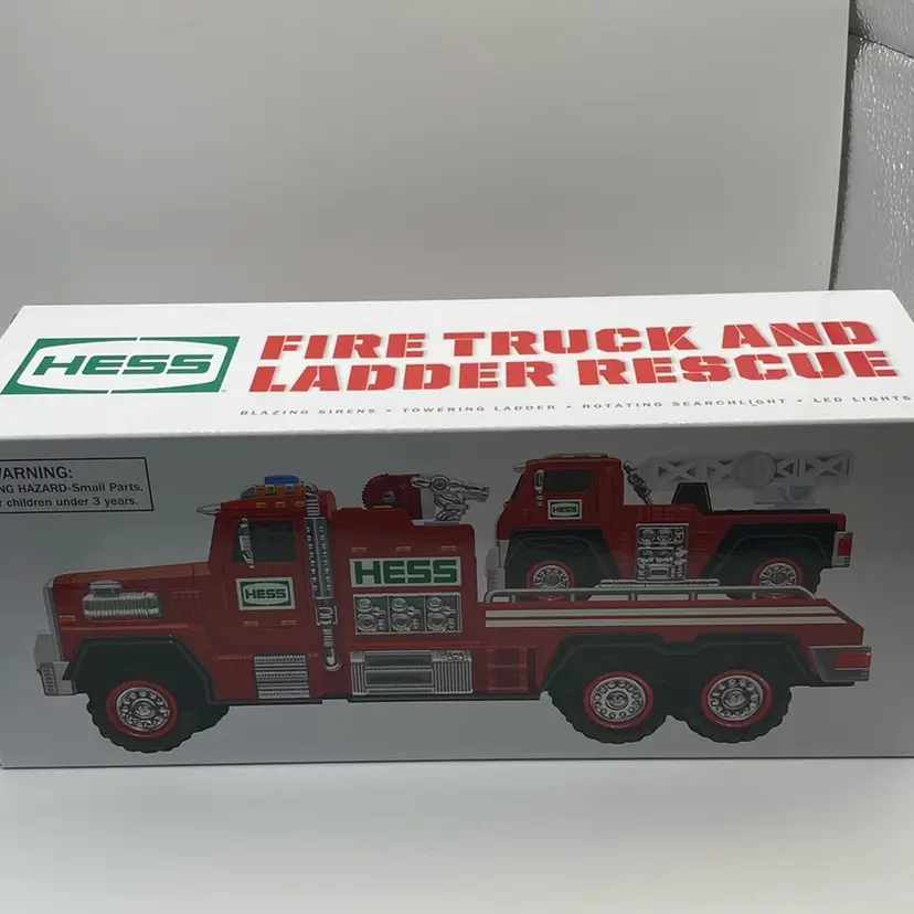 Hess Fire Truck And Ladder Rescue Toy 2015
