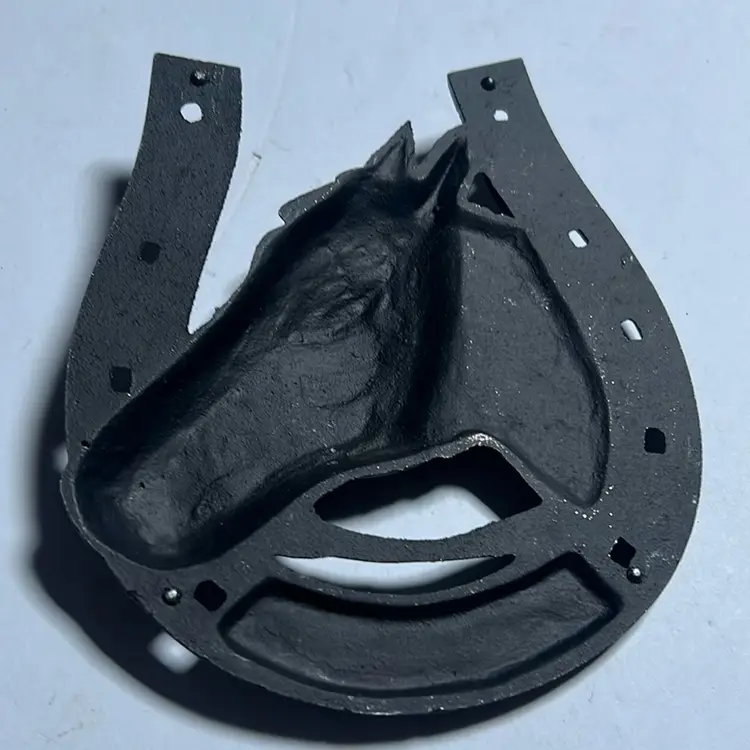 Good Luck Horseshoe Horse Head Wall Decor