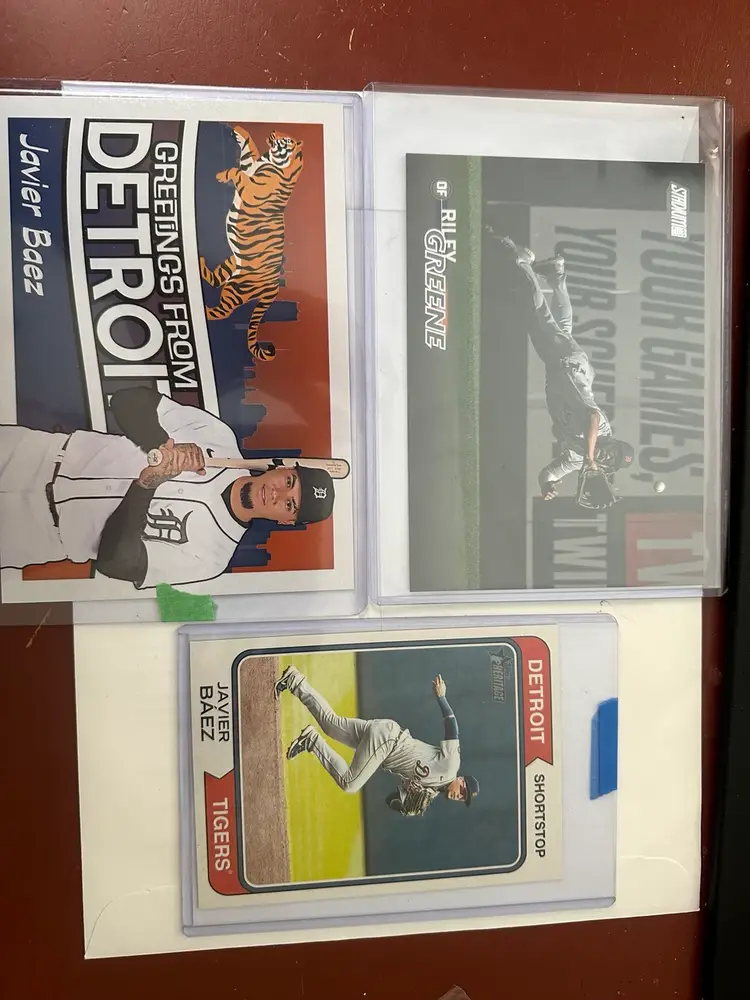 Oversized Tigers Lot. Box Toppers Plus Giant 1985s