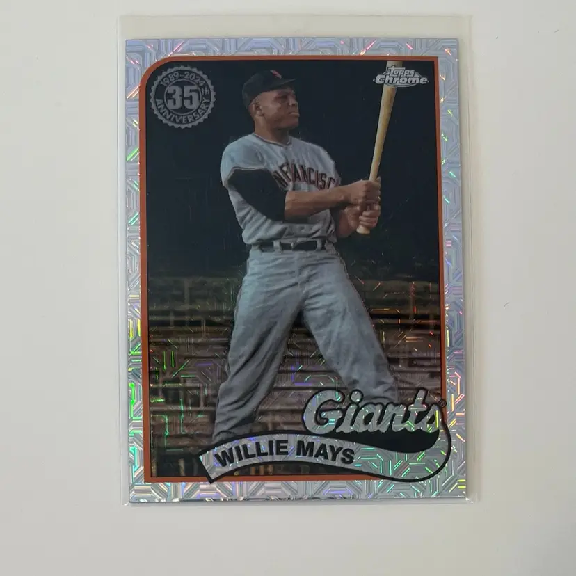 Willie Mays Silver Pack Mojo San Francisco Giants