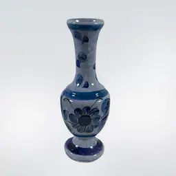 032. Mexican Pottery 9.25” Vase