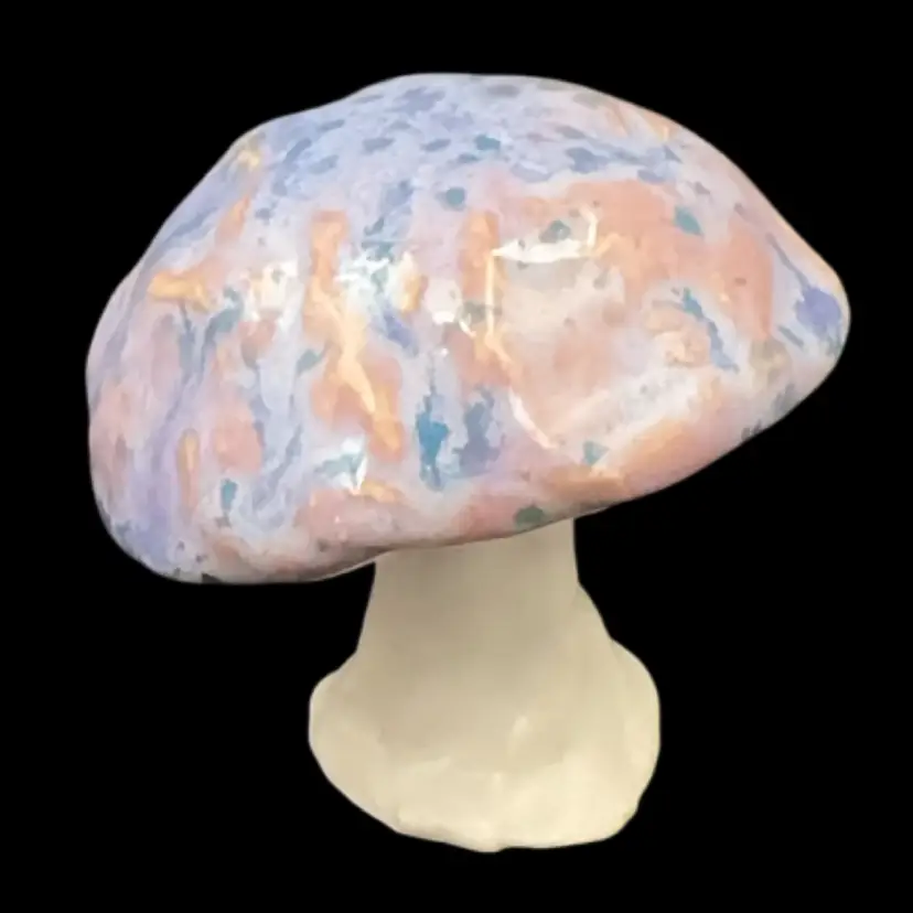 Art  Studio Handmade Pottery Mushroom Made Traci Brown