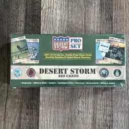 Pro Set 253 Cards Desert Storm Sealed Unopened