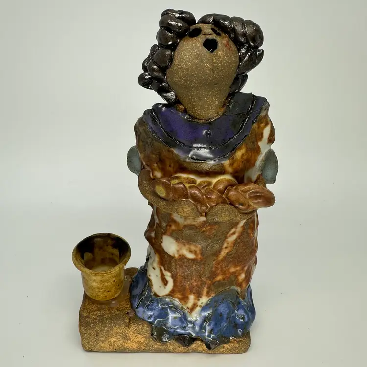 Carol Kaminski Art Pottery Lady
