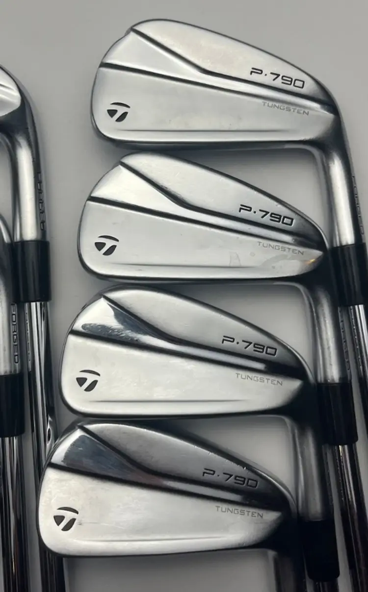 TaylorMade P790 2021 4-PW, AW - KBS Tour Lite Stiff Flex - Very Good