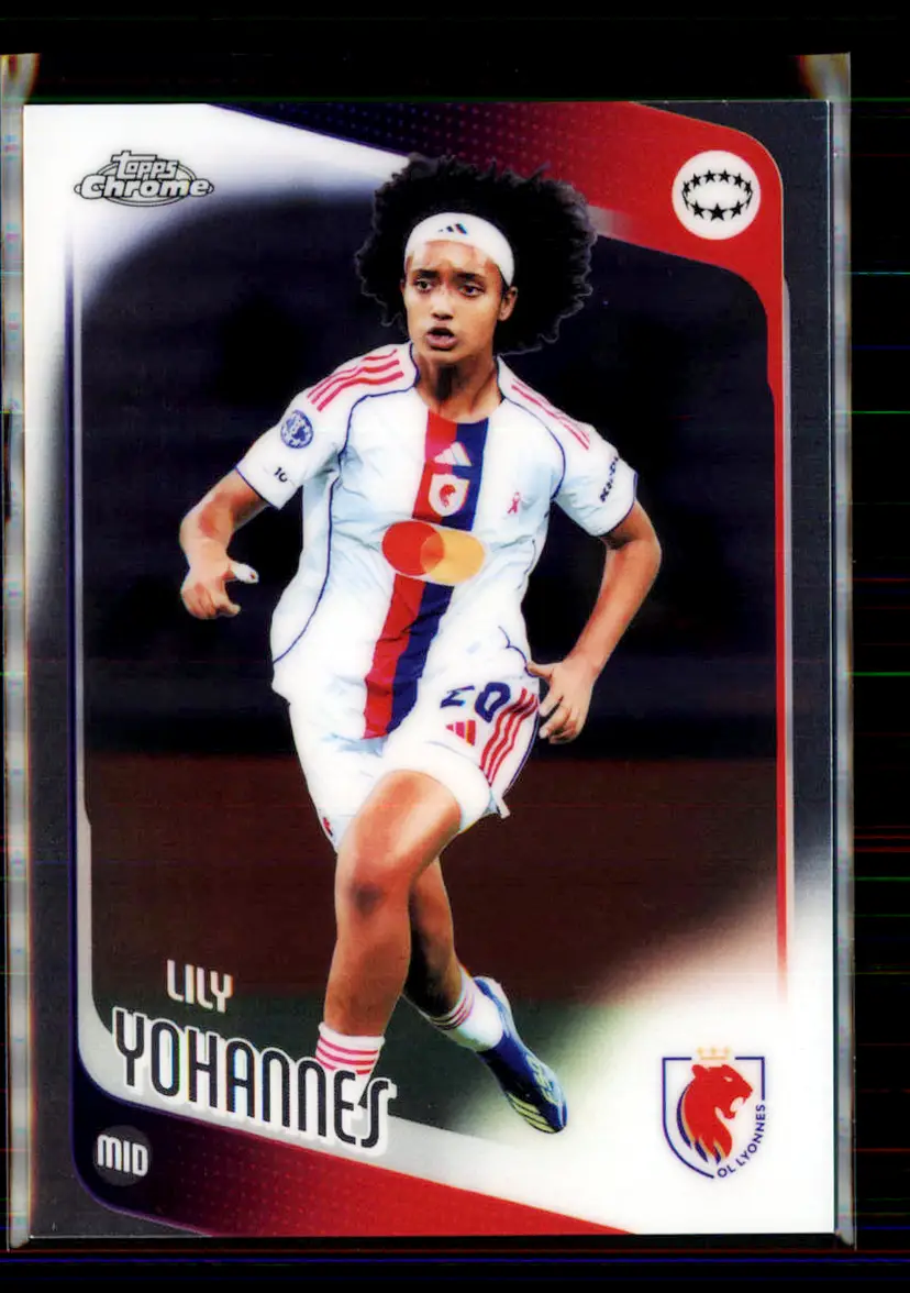 Lily Yohannes 2025-26 Topps Chrome UEFA Women's Champions League #37 - (145) - OL Lyonnes