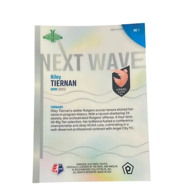 Riley Tiernan 2025 Parkside Pacific NWSL Next Wave