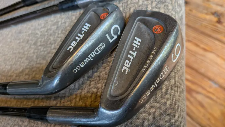 ** COLLECTORS ** DAIWA GC Hi-Trac Iron Set 2I R Flex, 3I S Flex, 4-10 R Flex