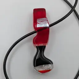 Fused glass pendant Necklace