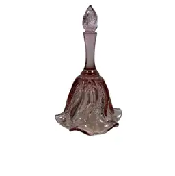 Fenton Rose Pink Art Glass Bell
