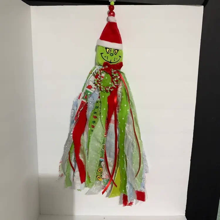 Plush Grinch Tassel Made By Me #2