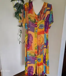 Rainbow Fish Beachy Dress