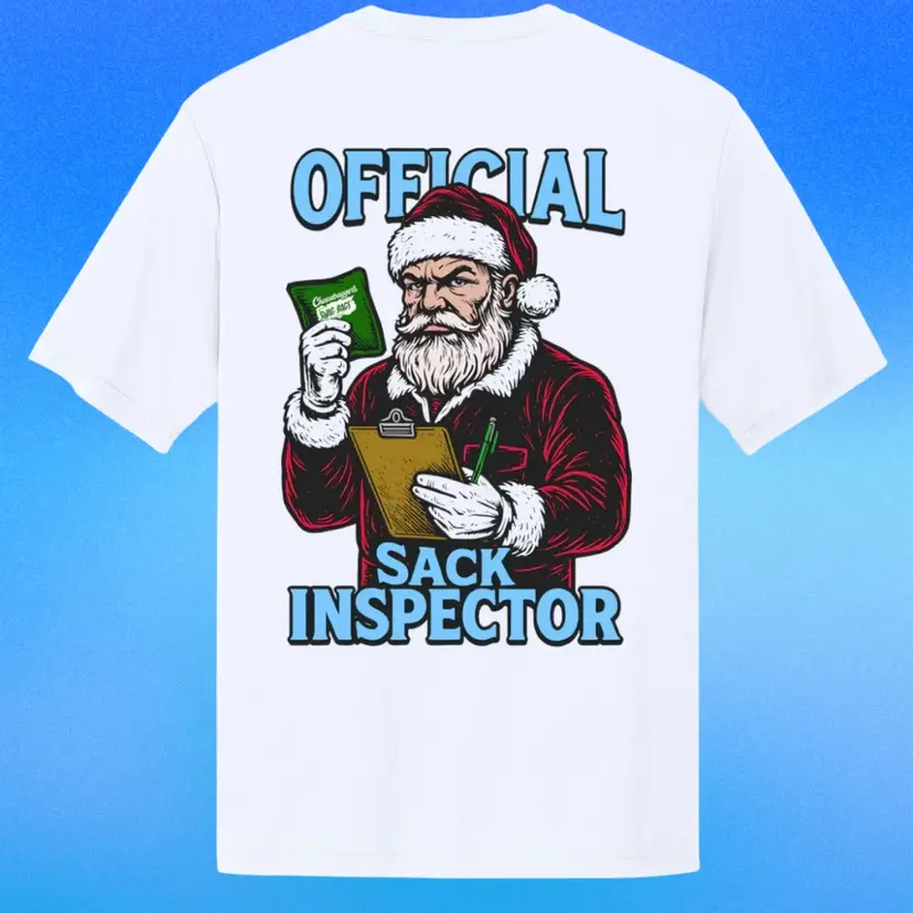 Official Sack Inspector - Cheesebaggers™ Holiday Cornhole Tee